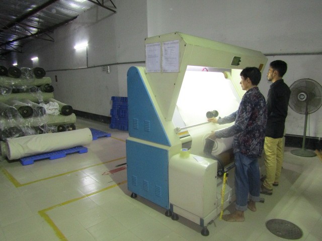 Fabric inspection machine's Photo